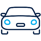 Outline of a car