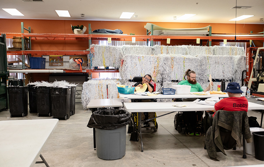 The shredding business inside Flinthills Services