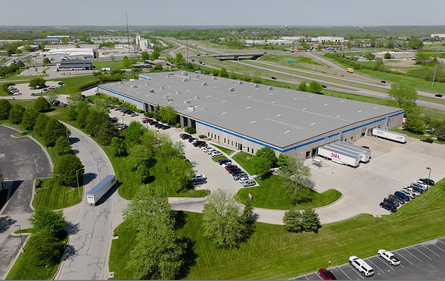 Arial view of one of the Kraft Tool facilities